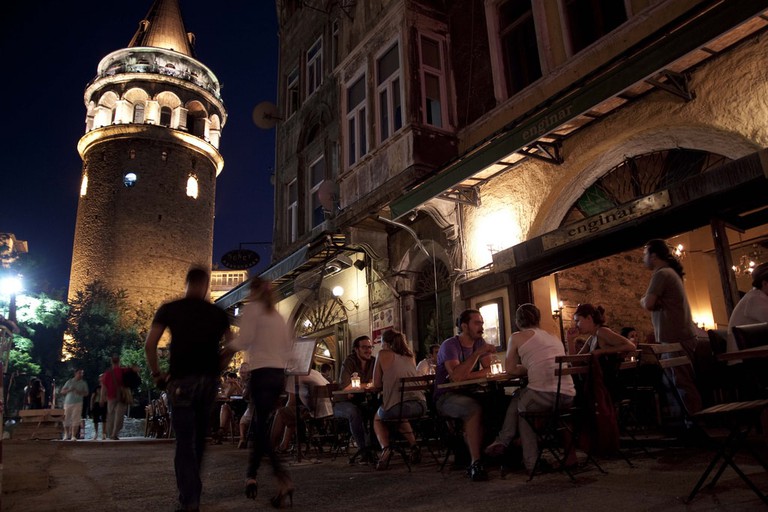 برج جالاتا في اسطنبول 