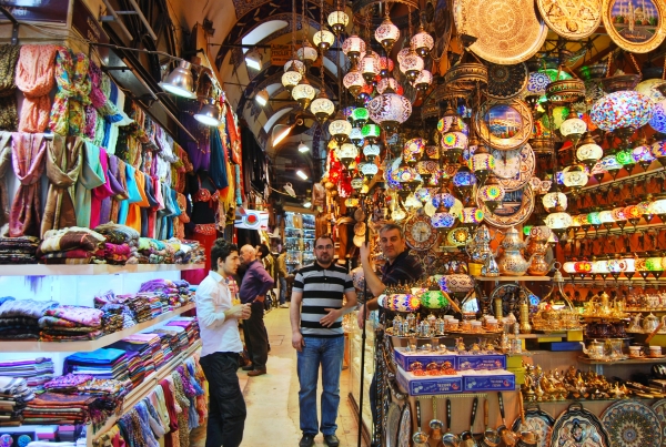 الجراند بازار في اسطنبول 